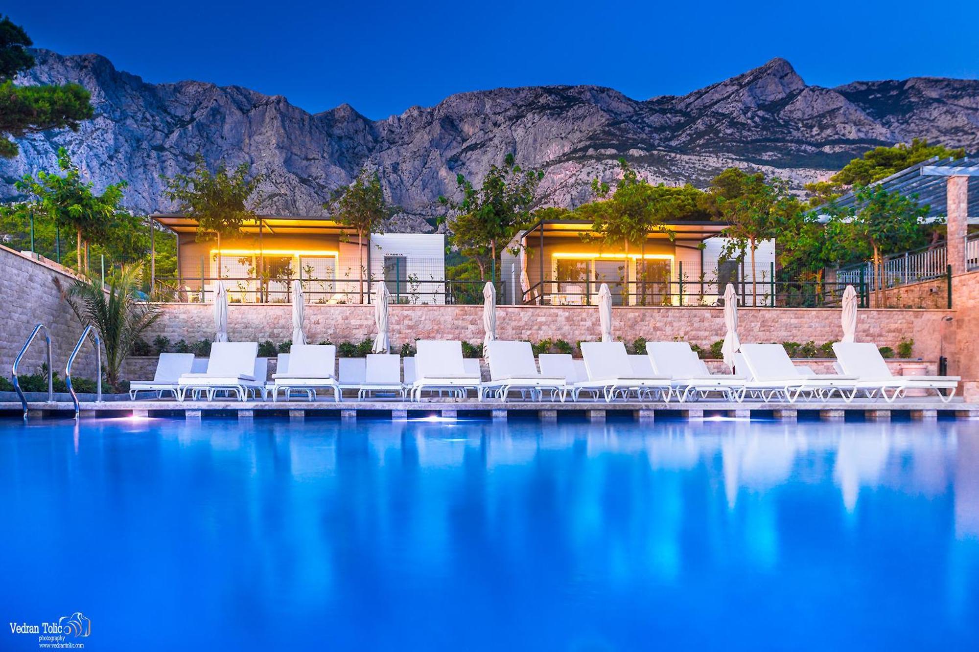 Poseidon Mobile Home Resort Makarska Exteriör bild